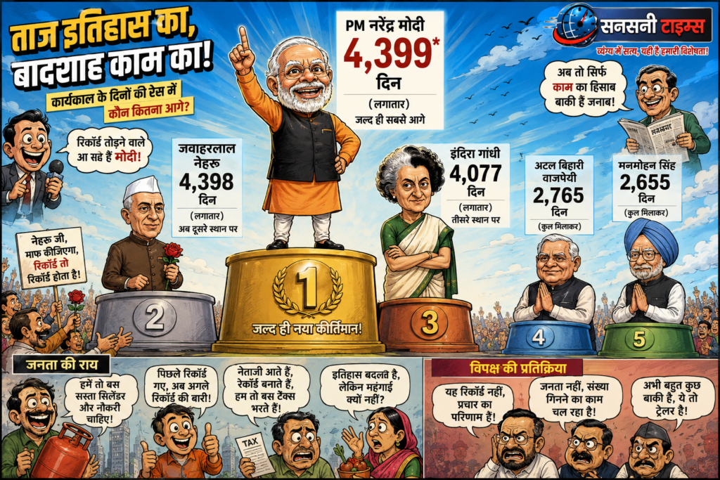 इतिहास के शिखर पर मोदी: रिकॉर्ड सिर्फ दिनों का नहीं, एक दशक के परिवर्तन का 1002053959