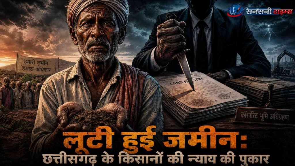 डोंगरगांव में सूदखोरी का खौफनाक चेहरा: बंधक बनाकर चाकू की नोक पर हड़पी किसानों की जमीनें, फर्जी रजिस्ट्री के सनसनीखेज आरोप addtext 06 23 01.24.40